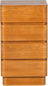 Natúr színű komód 40x70x34 cm Fejo – WOOOD