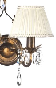 ONLI - Fali lámpa KAREN 2xE14/6W/230V bronz