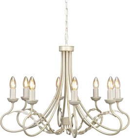 ELSTEAD OV8-IVORY-GOLD OLIVIA Provence Csillár Fehér, Ekrü, Arany E14 IP20