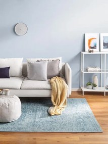 Síkszövött szőnyeg Tosca kék 155x235 cm