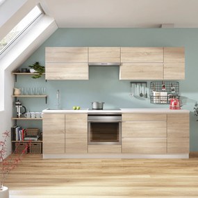 Felsőszekrény egy ajtóval, tölgy sonoma, jobbos, LINE