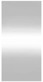 téglalap alakú üveg falitükör 40 x 80 cm