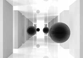 3D fotótapéta Optikai Alagút Gömbök Nappali 312x219