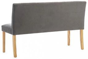 szürke bársony pad 140 cm