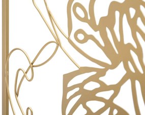 Vas fali panel arany homlokzat 60x1x80cm