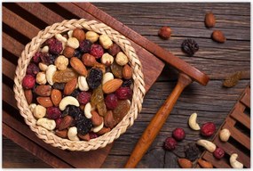 Poszterek 120x80 Szárított péksütemény tál