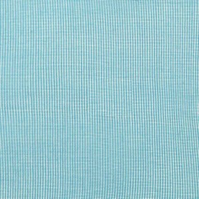 2 db türkizkék voile függönyök rúd zsebekkel