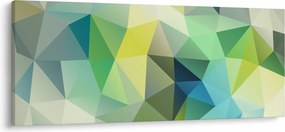 A geometriai absztrakció képe (120x50 cm)