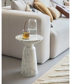 Kesbury szürke tárolóasztal, magasság 46 cm - Kave Home