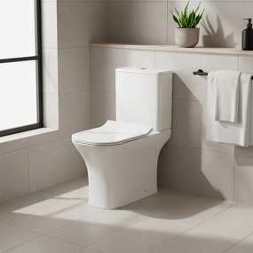 Nile monoblokkos kompakt WC hátsó kifolyással soft close ülőkével