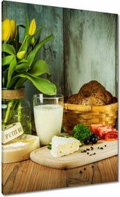Vászonkép 70x100 Egészséges reggeli