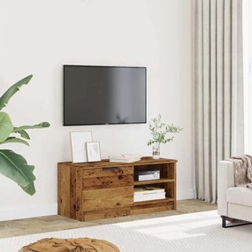 TV szekrény Régi fa 80x35x36,5 cm Gépelt fa