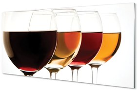 Üvegképek pohár bor 100x50 cm
