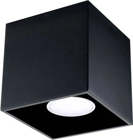 Sollux Lighting Quad mennyezeti lámpa 1x40 W fekete SL.0022