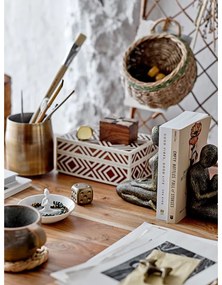 Barna dekoratív fa tárolódoboz 6,5x4,5x4 cm Cemile – Bloomingville