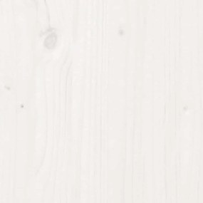 vidaXL ágy matrac nélkül rakásolható fehér 100 x 200 cm tömör fenyőfa