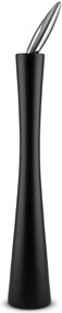 Dřevěný mlýnek na pepř, černý, prům. 8.5 cm - Alessi
