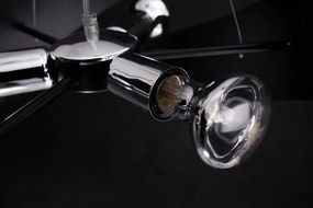 Emibig modern függeszték vieno króm fekete emi512/1