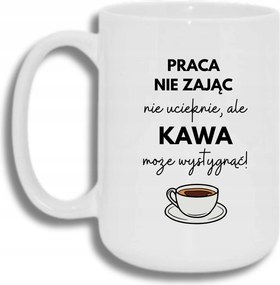 Bögre Fehér Nagy 440ml Ajándék Vicces Munka Nem Foglalkoztató