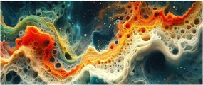 Kép - Modern absztrakció (120x50 cm)