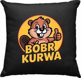 Hód mem vicc párna 5 fekete