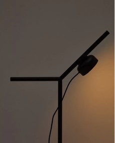 Fekete fém LED dimmelhető asztali lámpa (magasság 61,5 cm) Orey – Kave Home