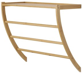 Természetes Bambusz Ruhafogas. DR-B012 NAT