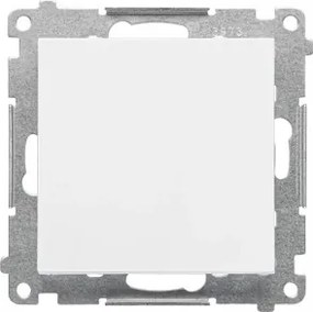 Simon 55 Kapcsoló Egykapcsolós Keresztkapcsoló Piktogram nélkül Fehér Matt