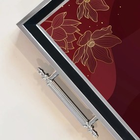Üveg tálca, 38×24 cm – TPG9765
