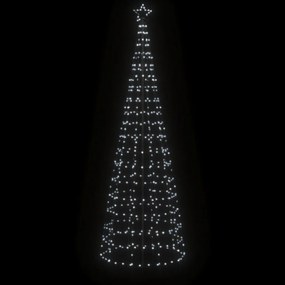 hideg fehér LED karácsonyfa tüskékkel 570 LED 300 cm
