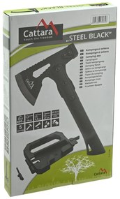 Cattara fejsze acél, fekete, 27 cm