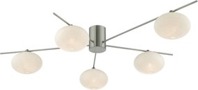 DAR LIGHTING JAS5446 JASPER Mennyezeti Csillár Szatén Nikkel G9 IP20