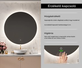 Fürdőszoba Tükör Világítással LED L82