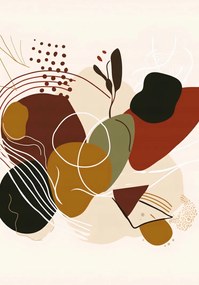 Poszter 70x100cm Organikus kitörés