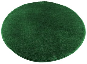 Fürdőszoba-szőnyeg COTTON Zöld - Zöld / Kör Ø 90 cm