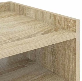 Éjjeli Szekrények 2 pcs sonoma tölgy 40 x 40 x 61 cm Faanyag