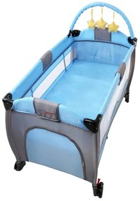 INFANTASTIC Gyerekágy hordozható KDRBT Kék