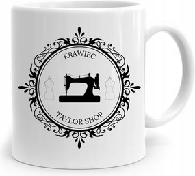 Bögre Ajándék Varrónő Szabó Taylor Shop nyomtatott fényképpel