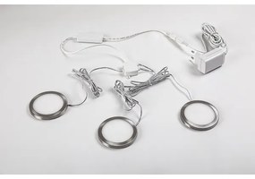Rabalux 78043 - KÉSZLET 3x LED Dimmelhető szekrényvilágítás SOCAVI 3xLED/1W/230V 4000K