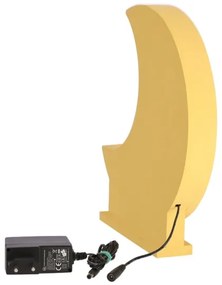 LED gyerek asztali lámpa MOON LED/12W/230V sárga
