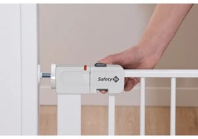 Safety 1st - AUTO CLOSE biztonsági ajtórács, fehér