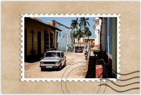 Poszterek 90x60 Lada Kubai taxik