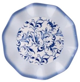 24 darabos kék porcelán étkészlet