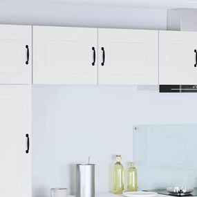 Fali konyhaszekrény ajtóval 2 pcs Fehér 50 x 31 x 40 cm Faanyag