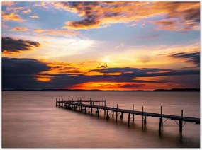 Poszterek 135x100 Nyugati-tó híd