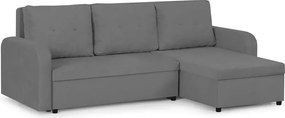 TOKYO Kinyitható sarokkanapé Szürke