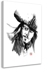 Gario Vászonkép Jack Sparrow - Péchane Méret: 40 x 60 cm