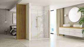 Zuhanyajtó Rea Hugo 100 Gold Brush + Zuhanyfal 30