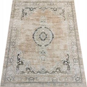 Szőnyeg 200x290 Bézs Csúszásgátló Vintage Klasszikus Étkező Nappali