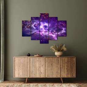 Kép - Lila Univerzum (150x105 cm)